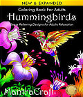 Hummingbird coloring book for adults ... at Amazon